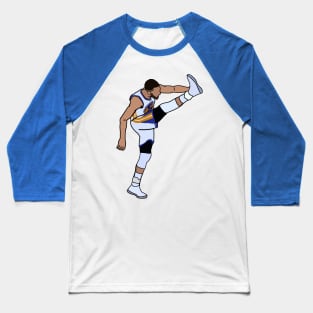 Steph Curry Golden State Warriors NBA Baseball T-Shirt